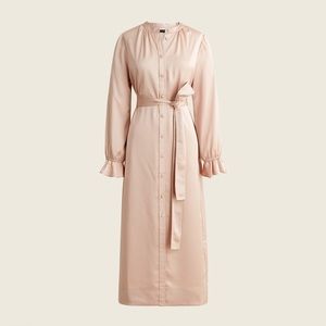 J Crew Drapey shirtdress